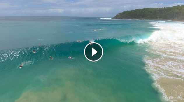 Cyclone Oma Absolutely Pumping Boiling Pot Noosa Thurs 21 Feb 2019