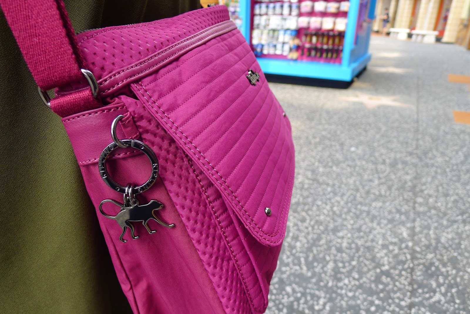 Kipling Aisling CrossBody Bag in Craft Berry Tina Villa