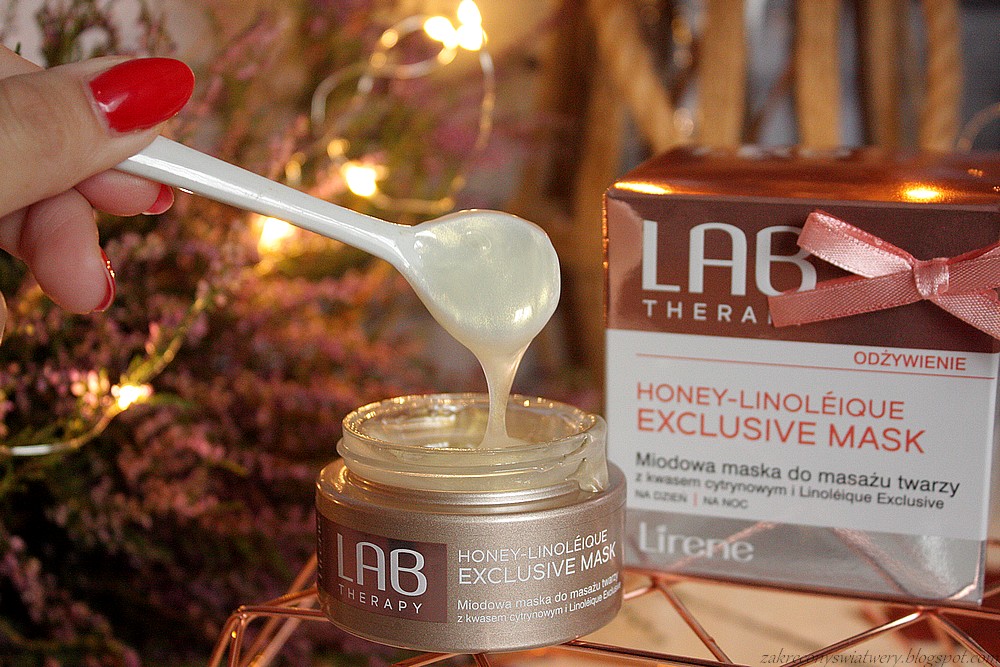 Lirene, Lab Thrapy, Miodowa maska i Serum spektakularnie odmładzające
