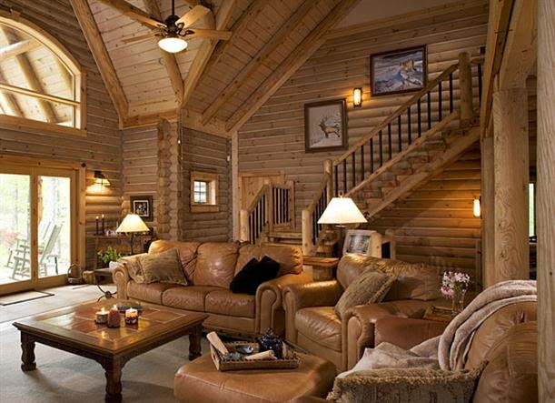 Wooden Living Room Design - Home Decor