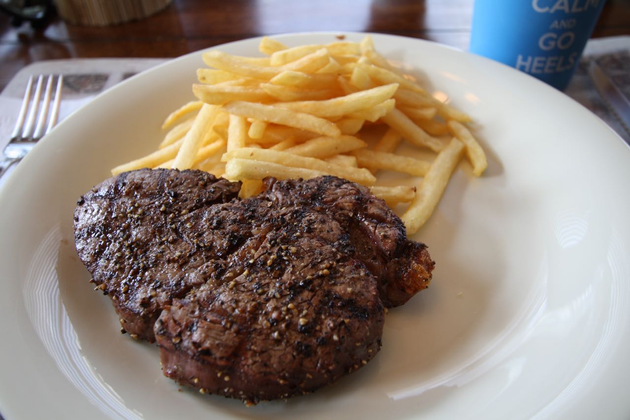 The Roediger House: Meal No. 1354: Grilled Filet Mignon and French Fries