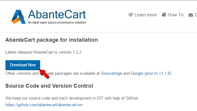 Please install the latest version. ABANTECART. ABANTECART software.