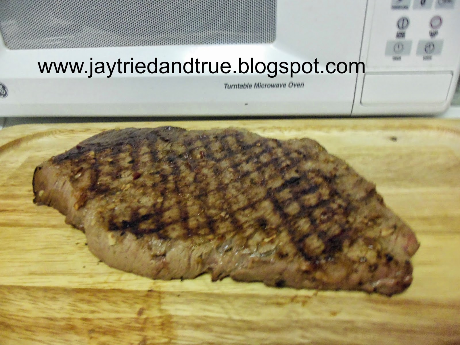 Jay Tried and True Marinated Flank Steak