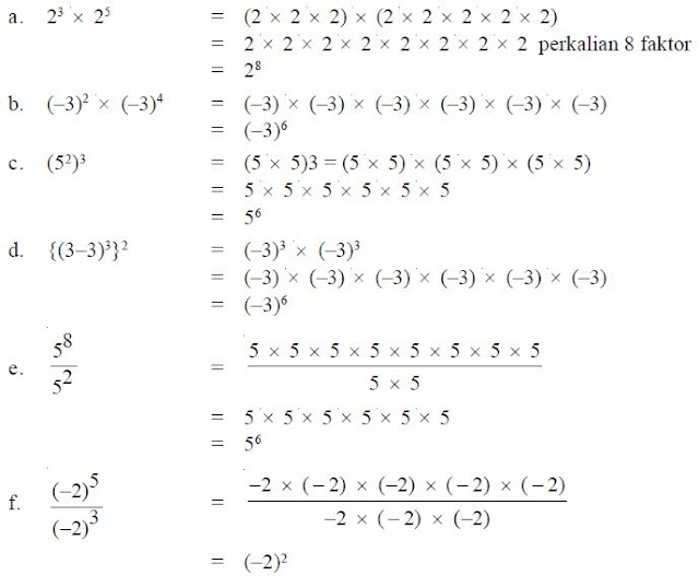 Contoh Soal Bilangan Berpangkat dan Cara Penyelesaiannya | Berpendidikan