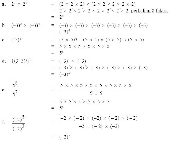 Kumpulan soal pangkat kelas 9 smp doc