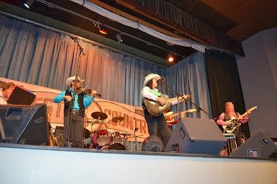 Maggie Mae with the whole band Photo by Trisha Field