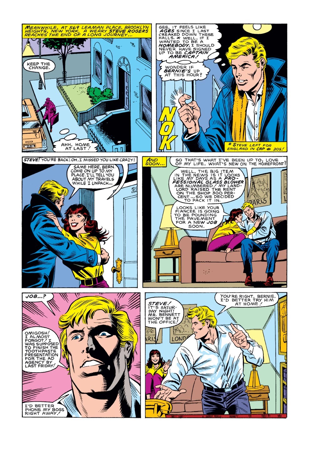 Captain America (1968) Issue #309 #237 - English 5