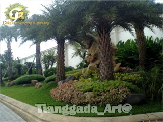 Jasa Tukang Taman Tropis Surabaya tianggadha art