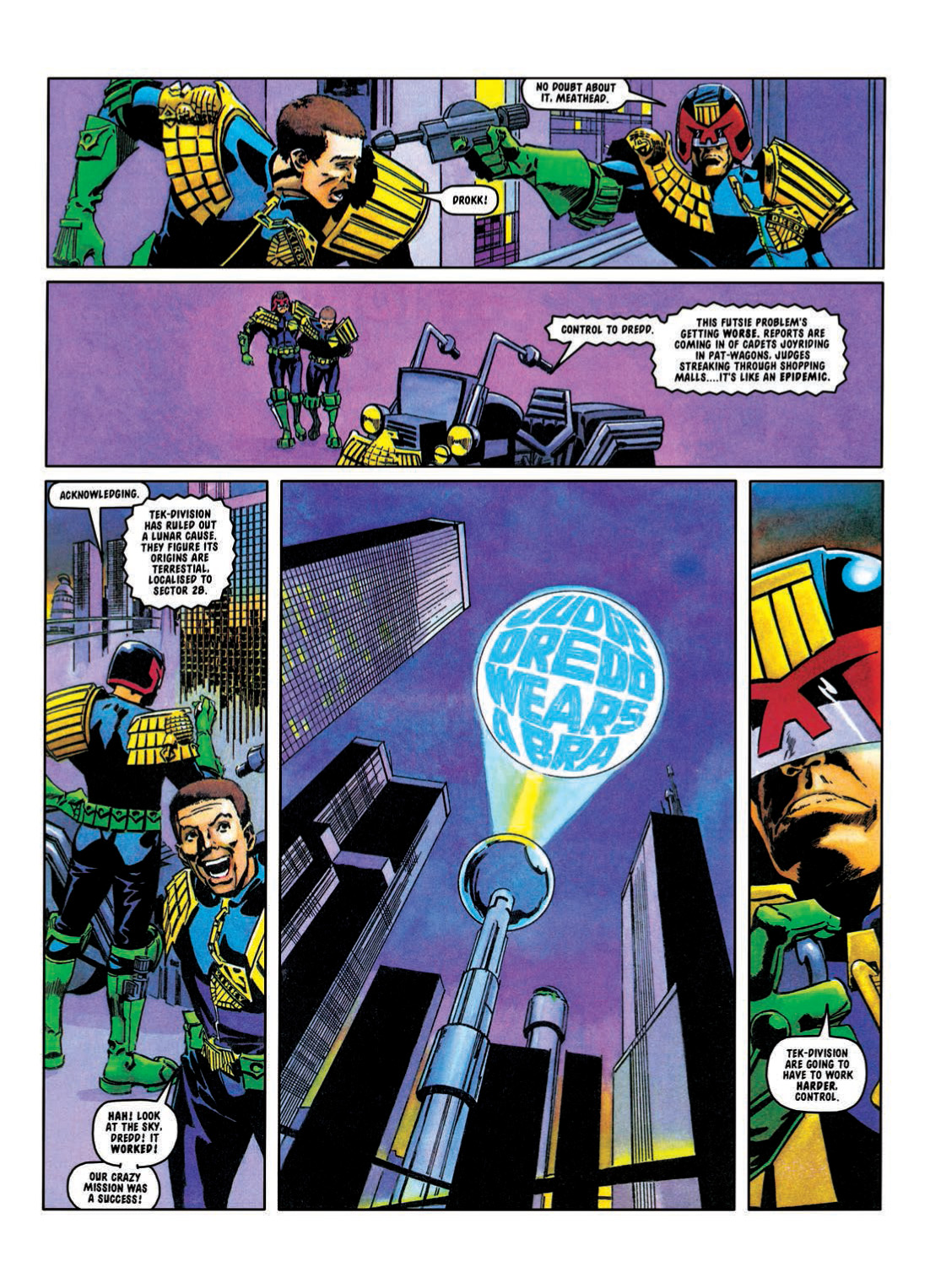 Read online Judge Dredd: The Complete Case Files comic -  Issue # TPB 24 - 89