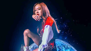 Foto Rosé Black Pink di MV Whistle Foto Rosé Black Pink di MV Whistle
