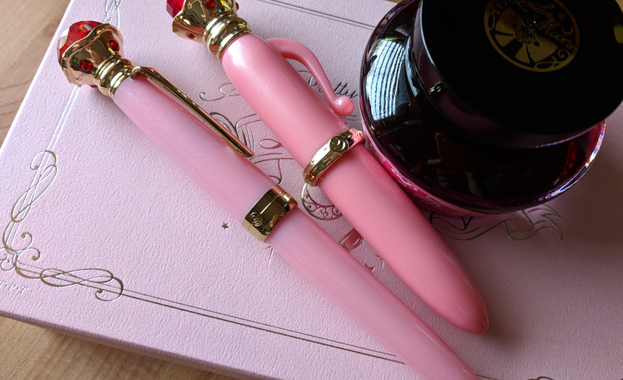 セーラームーン 万年筆 セーラームーン 万年筆とインクセット FC限定