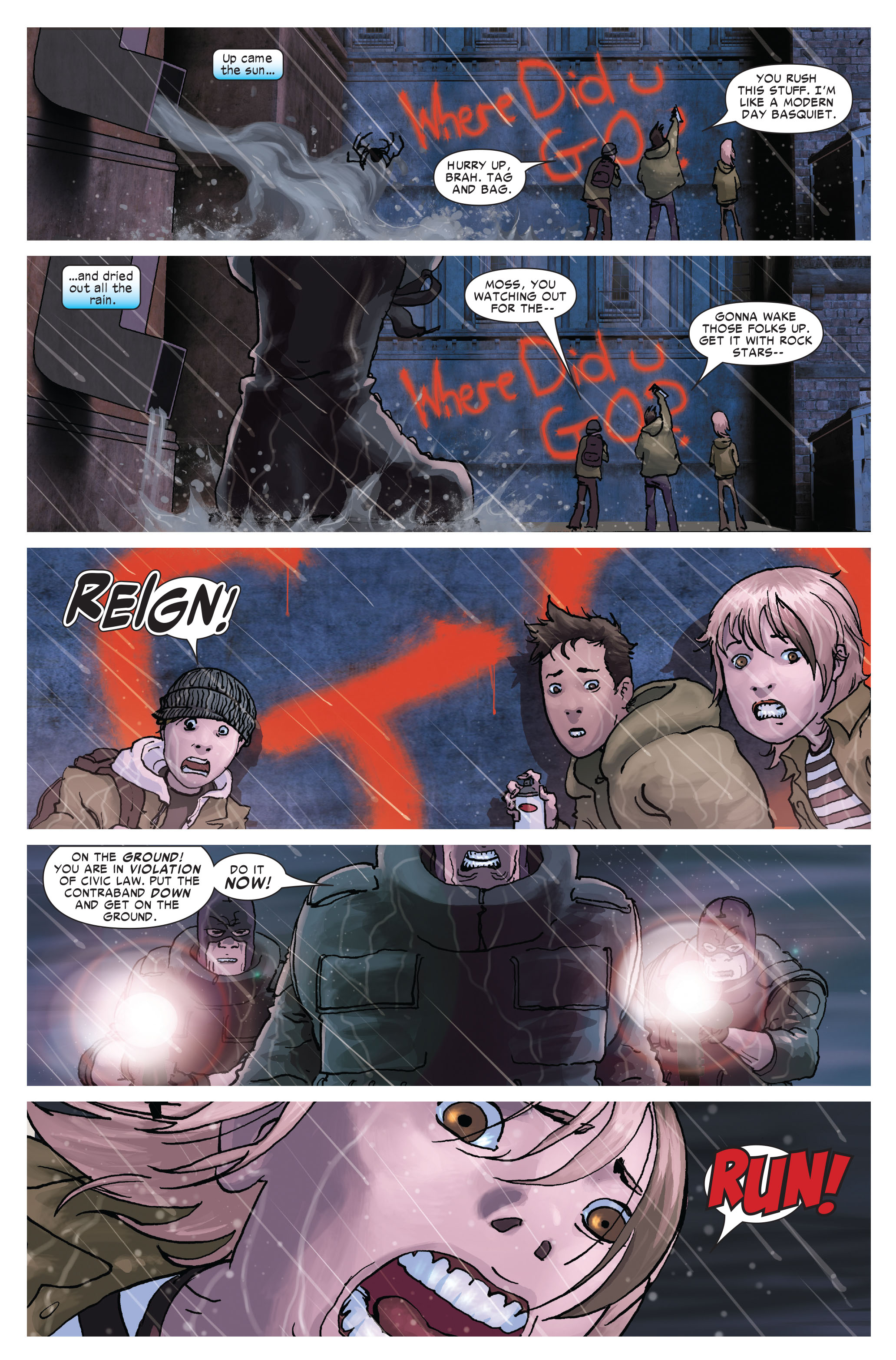 Read online Spider-Man: Reign comic -  Issue #1 - 4