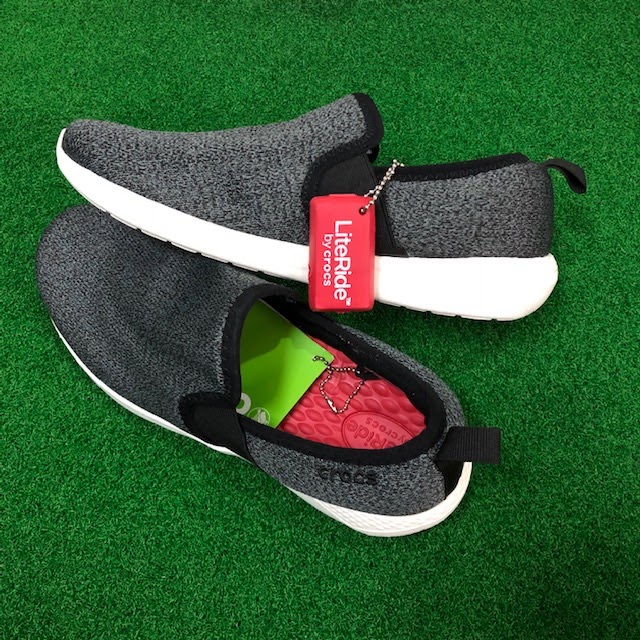 crocs men's literide slip on