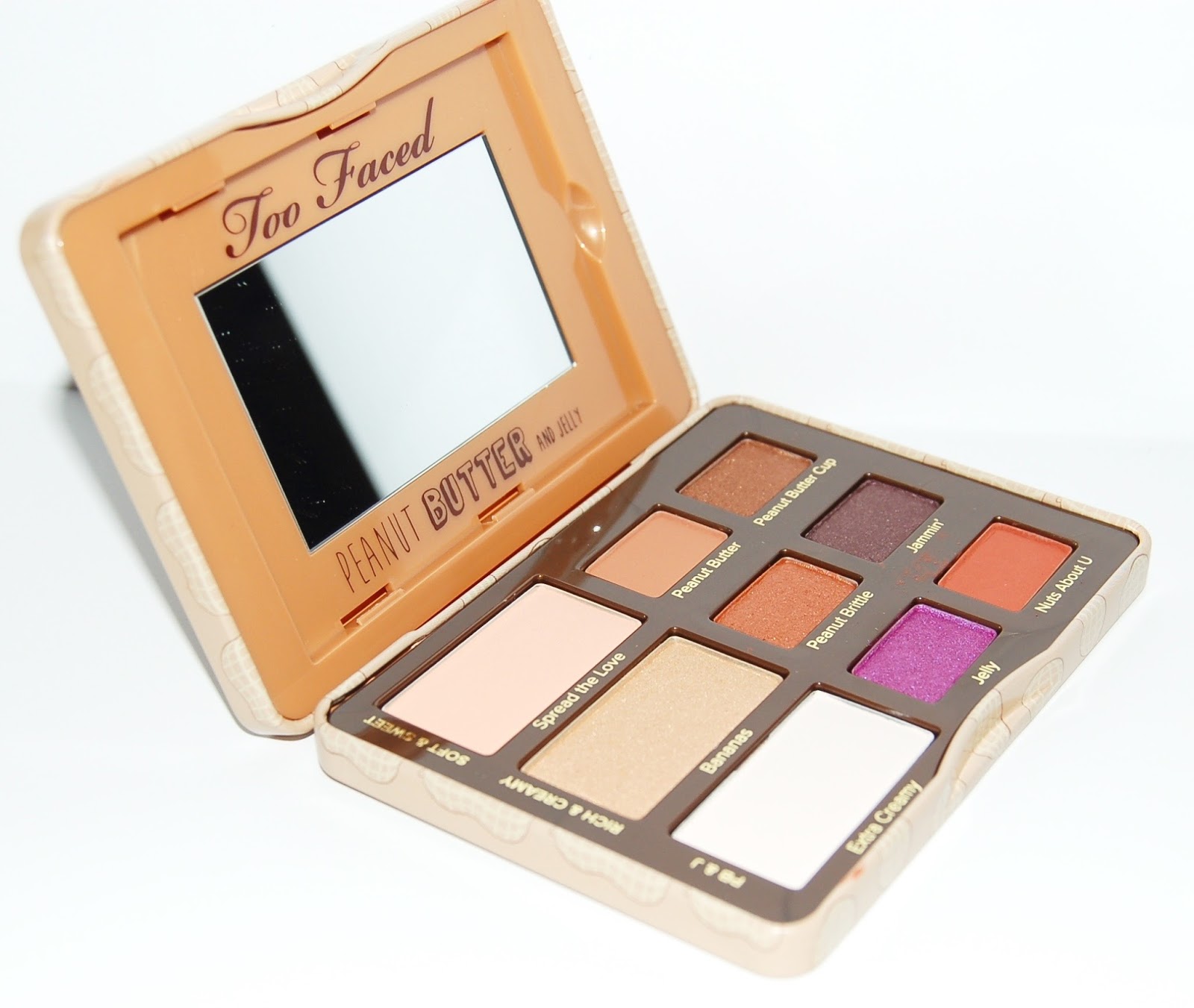 Too Faced Peanut Butter and Jelly Palette Review The Beauty Isle