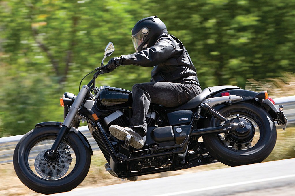 motorcycle: honda shadow phantom