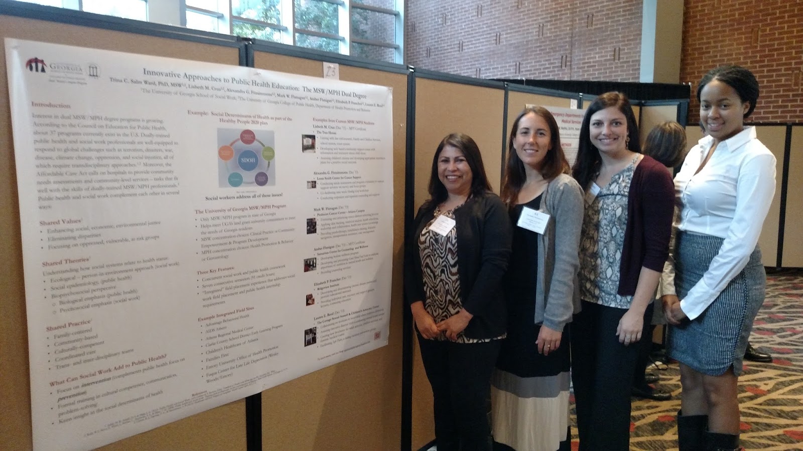 The University of Dual MSW MPH Program Dual Degree Students