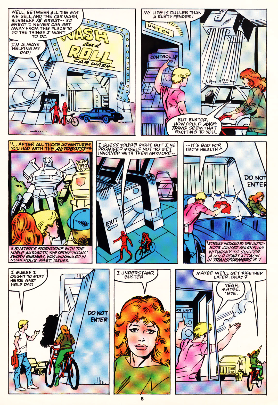 Read online The Transformers (UK) comic -  Issue #128 - 8