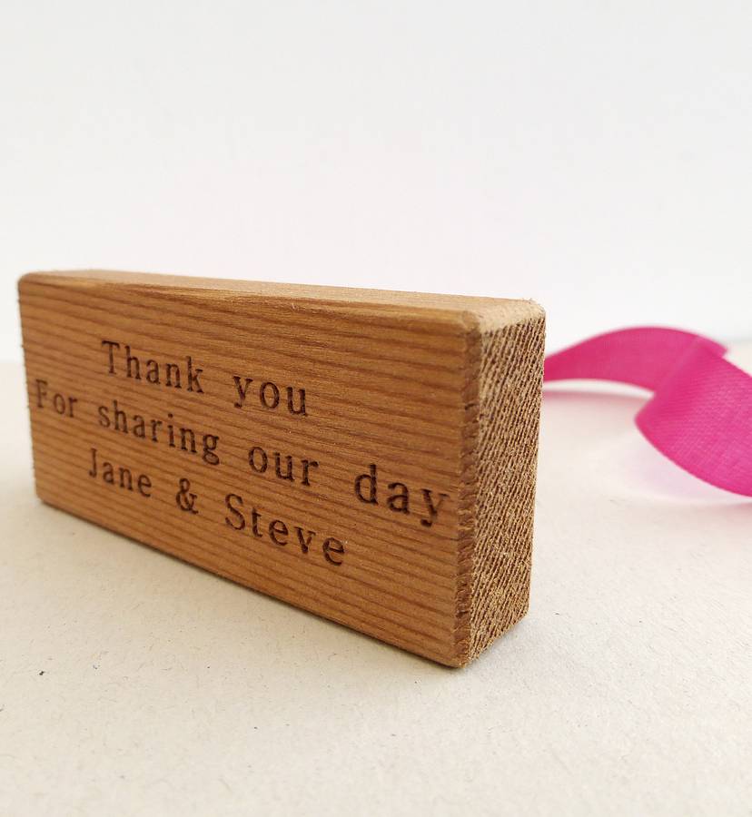 Blue Lights Photography Wedding Favours under £2.50