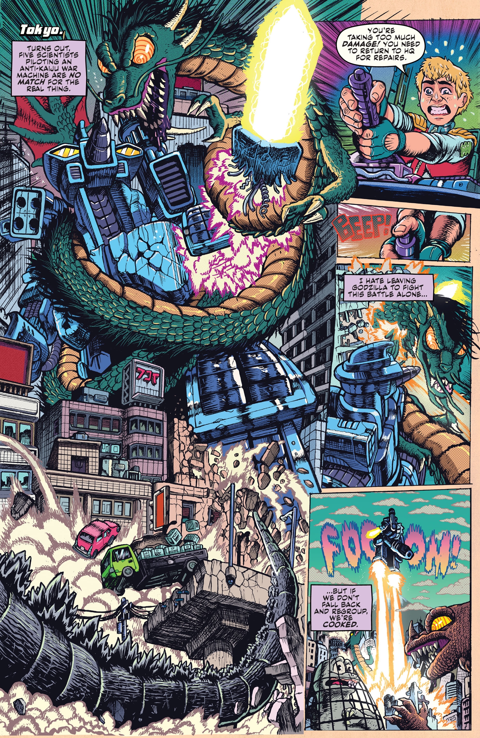 Godzilla: War for Humanity chapter 4 page 3