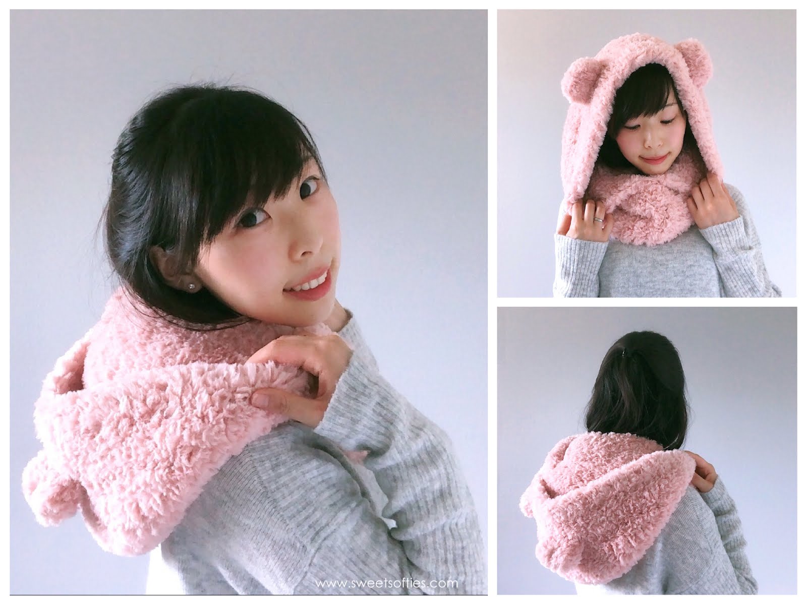 free crochet pattern hooded cowl