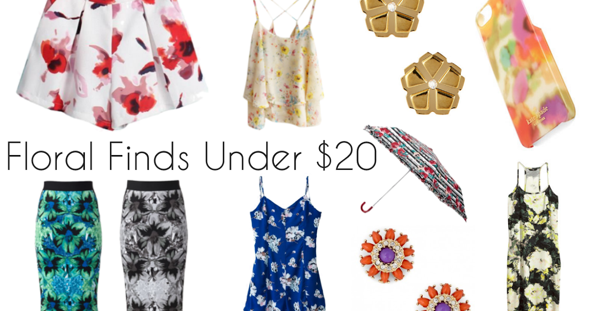 Floral Finds Under $20 | TfDiaries By Megan Zietz