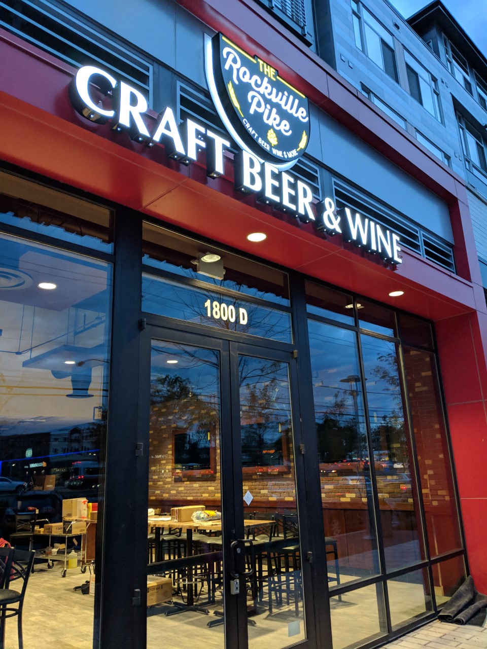 Rockville Nights Beer & wine store close to opening at The Galvan on