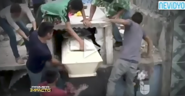 Babaeng kalilibing lang, nagsisigaw diumano sa loob ng kabaong