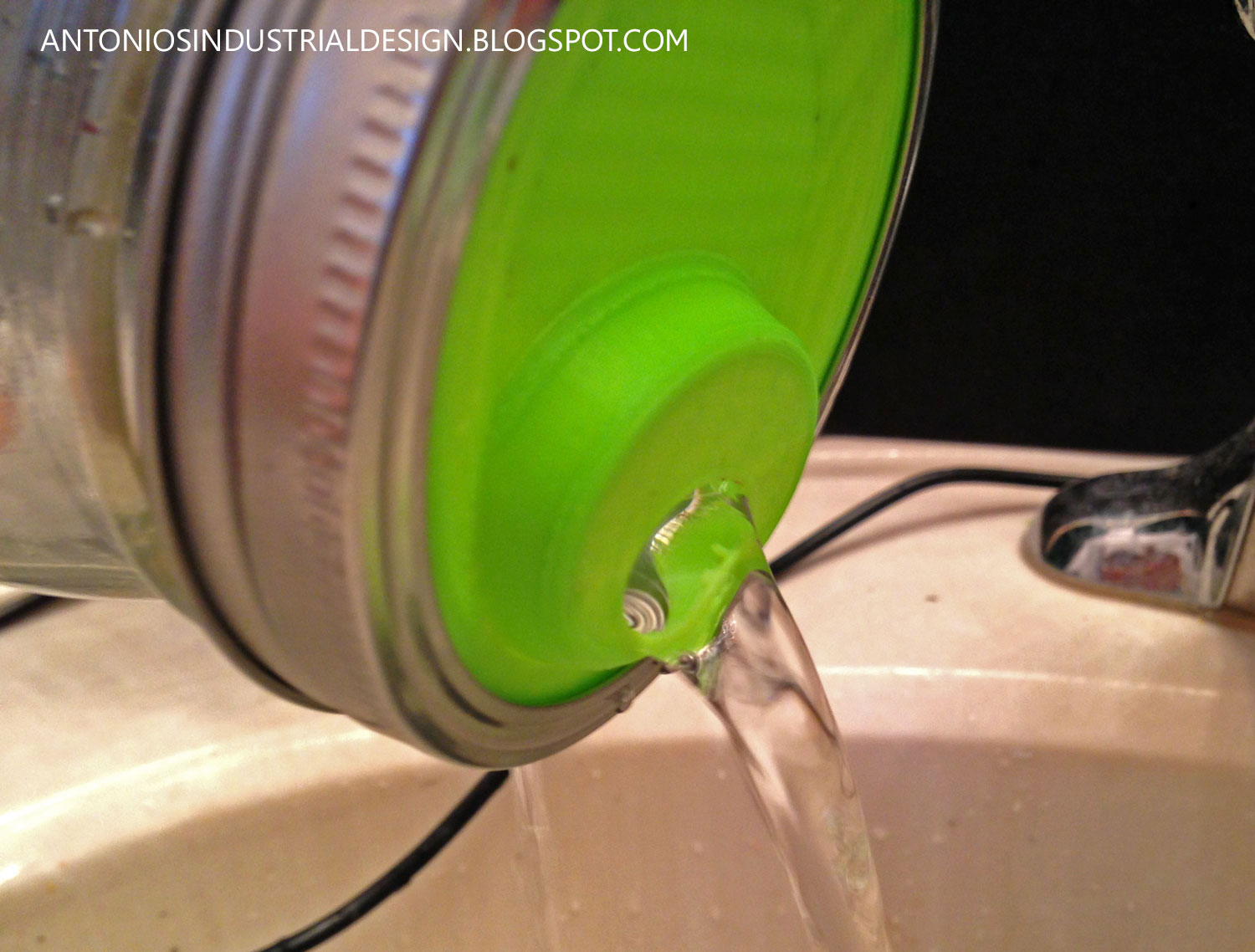 ANTONIO'S INDUSTRIAL DESIGN 3D Printed Mason Jar Lid