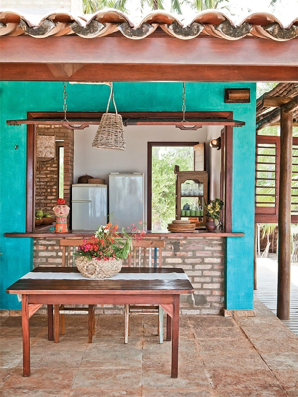 ESTILO RUSTICO: Casa Rustica de Playa