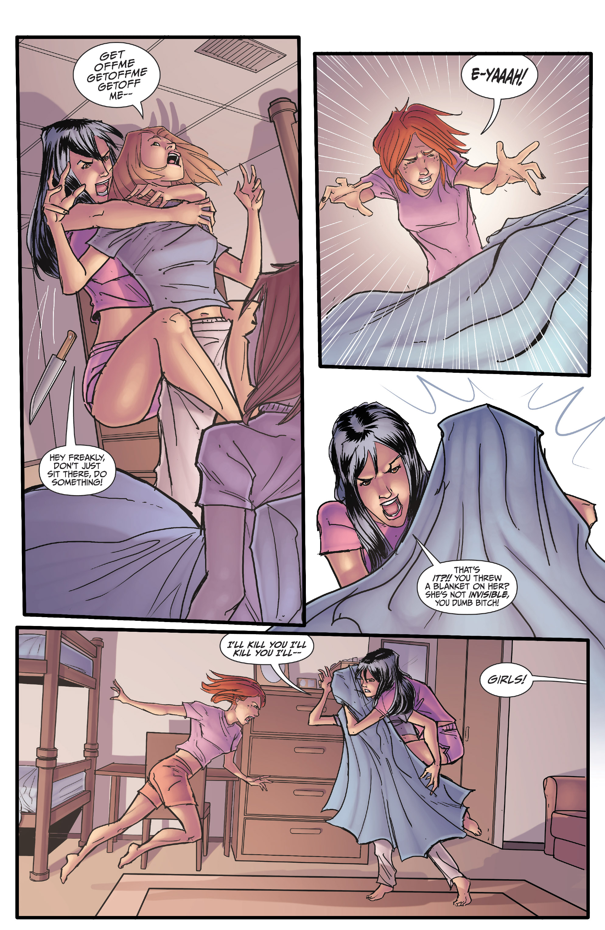 Read online Morning Glories comic -  Issue #2 - 15
