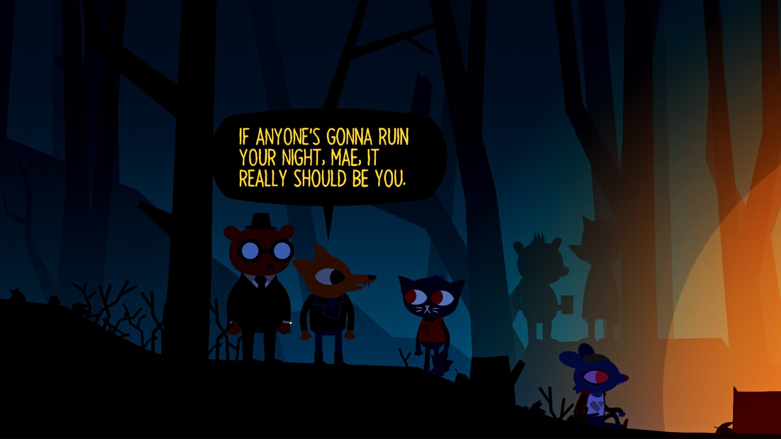 New Games NIGHT IN THE WOODS (PC, PS4) The Entertainment Factor