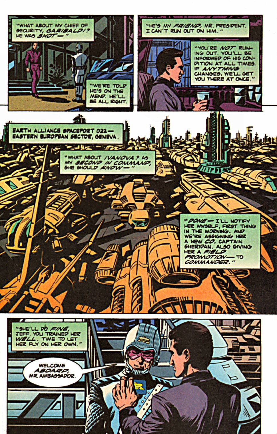 Read online Babylon 5 (1995) comic -  Issue #1 - 22