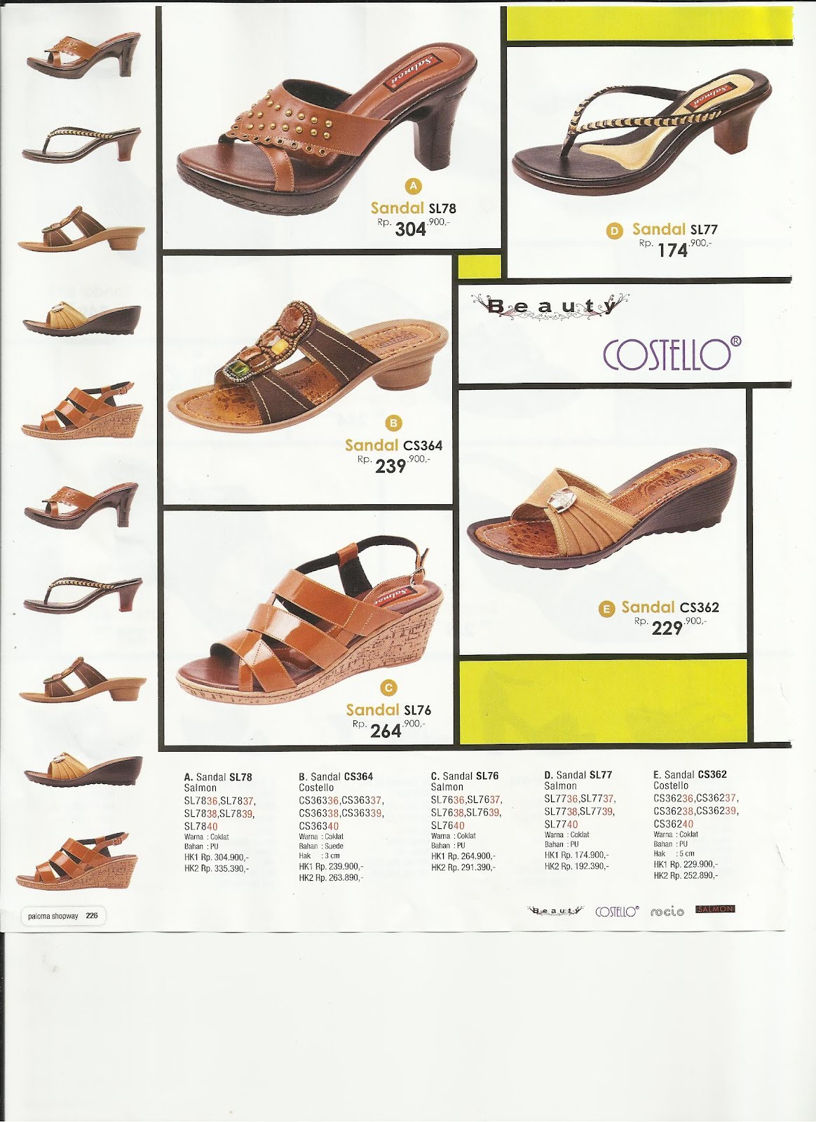 Katalog Sepatu Sandal Wanita Trend 2012 CUTIE SHOP