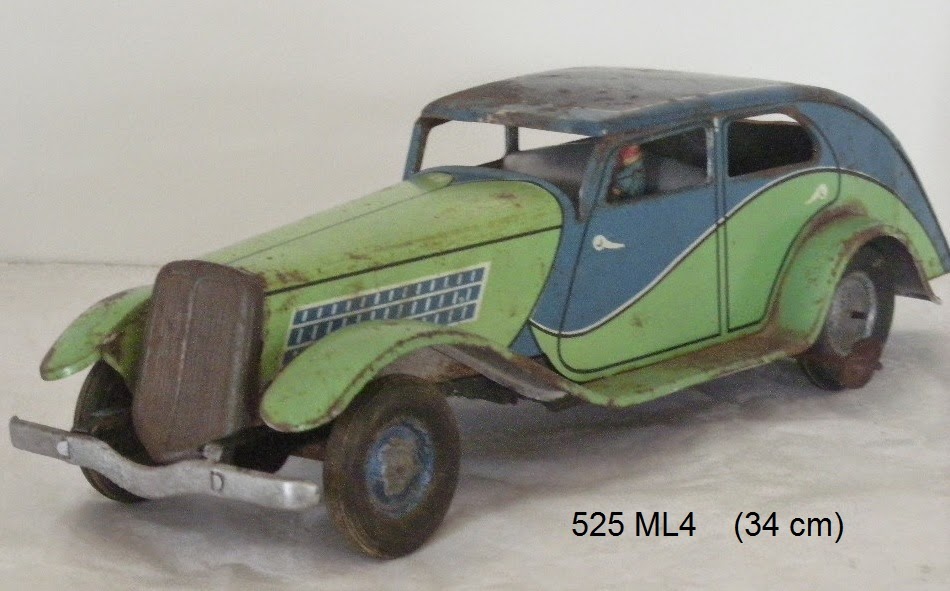CITROËN DS 19. Jouet Ancien Richard .Voiture Filoguidée EUR 120,00