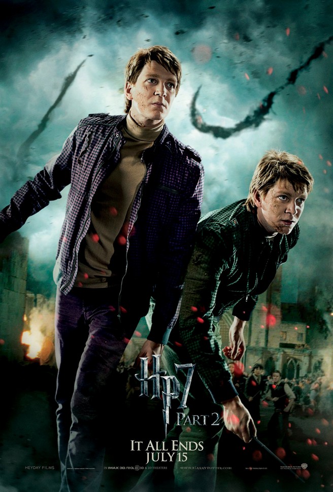 Battle of Hogwarts Deathly Hallows Part 2 New Character Posters Jori