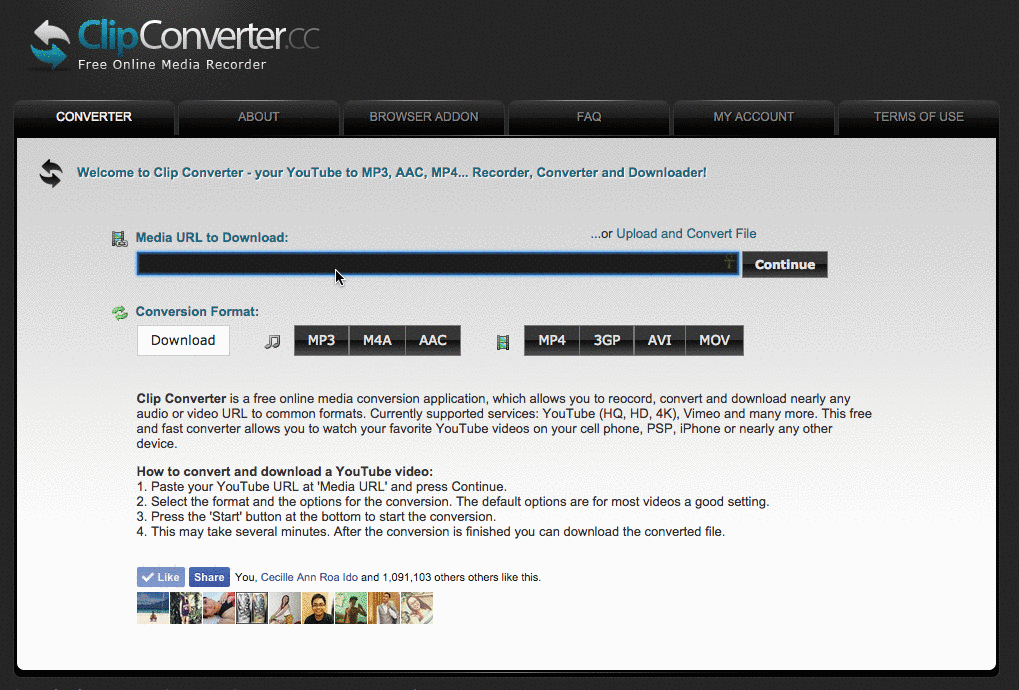 SCARICA CLIPCONVERTER