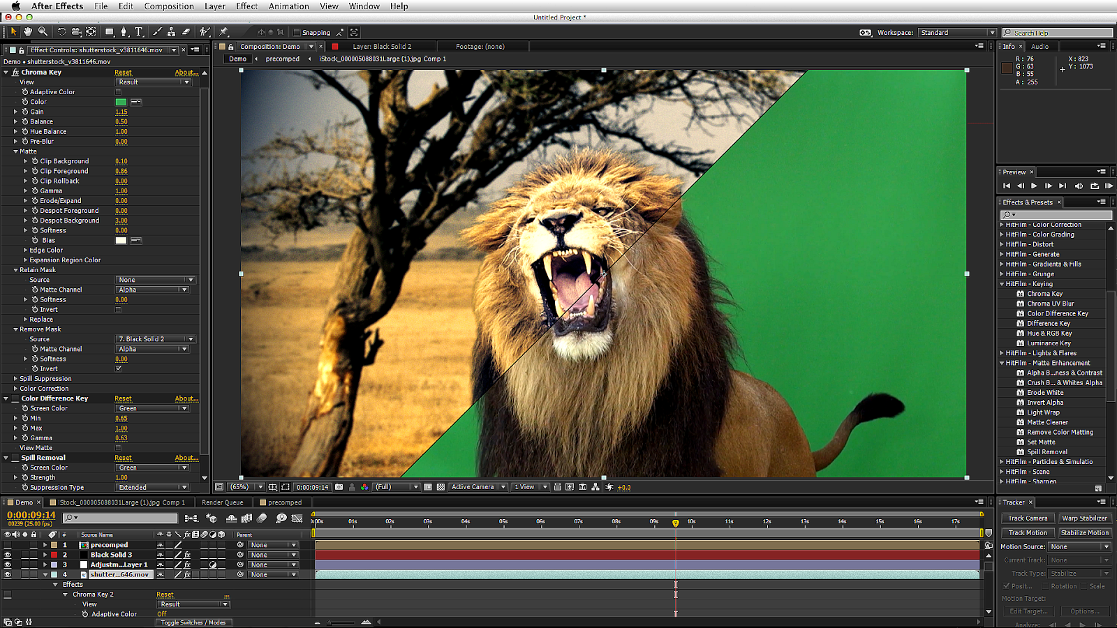 After Effects Motion Graphics Effect Choices