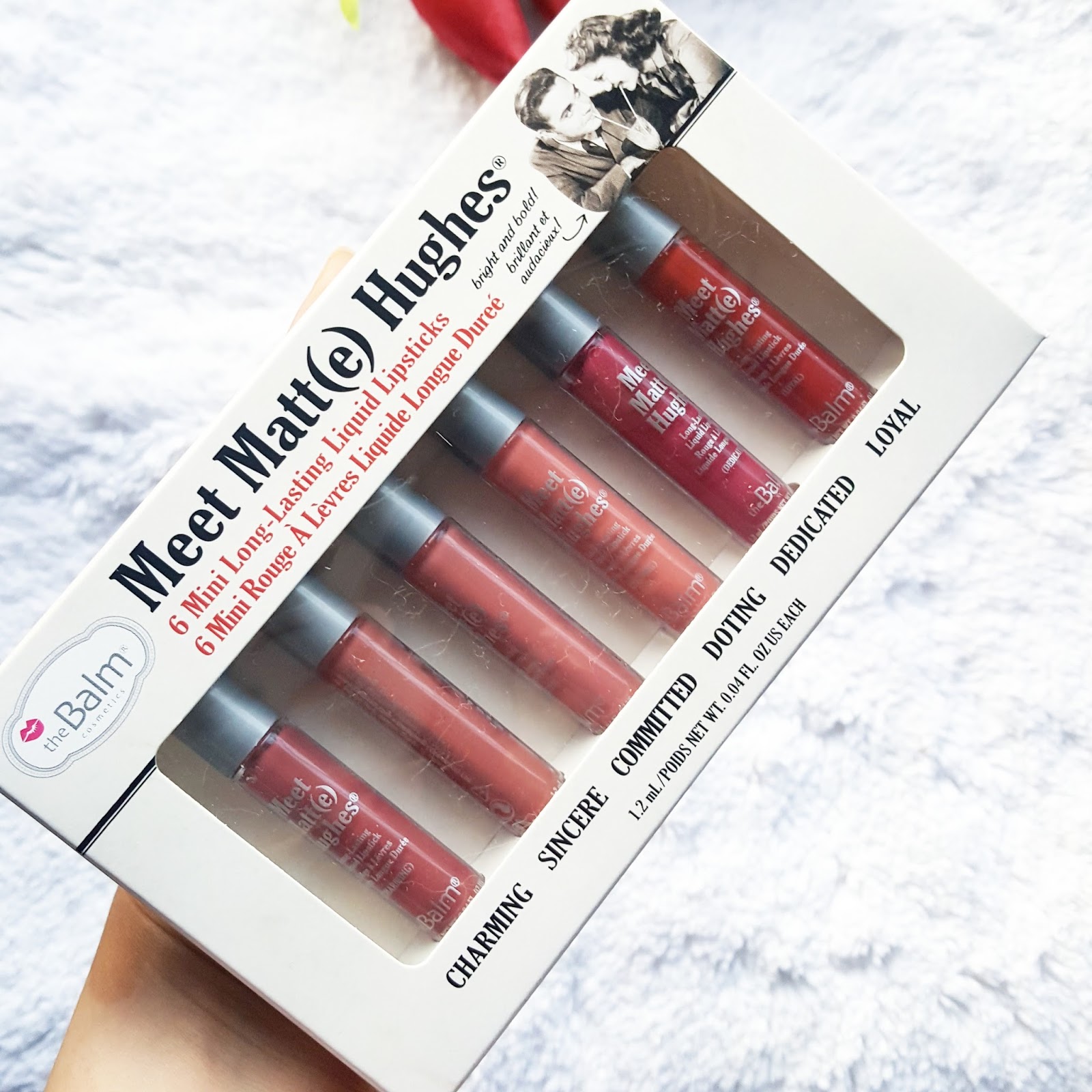 RIDZI MAKEUP THE BALM MEET MATT(E) HUGES MINI LONG LASTING LIQUID