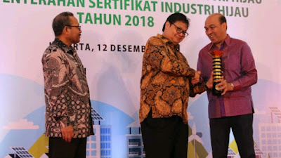 PT. TPL Raih Penghargaan Industri Hijau Level Lima Untuk Ketiga Kalinya