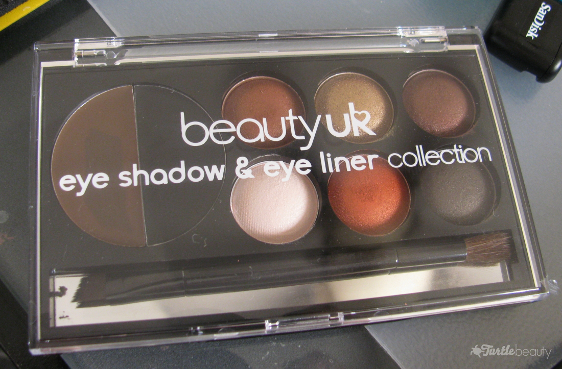 Turtle Beauty BeautyUK Eyeshadow Combo Palette Review + FOTD
