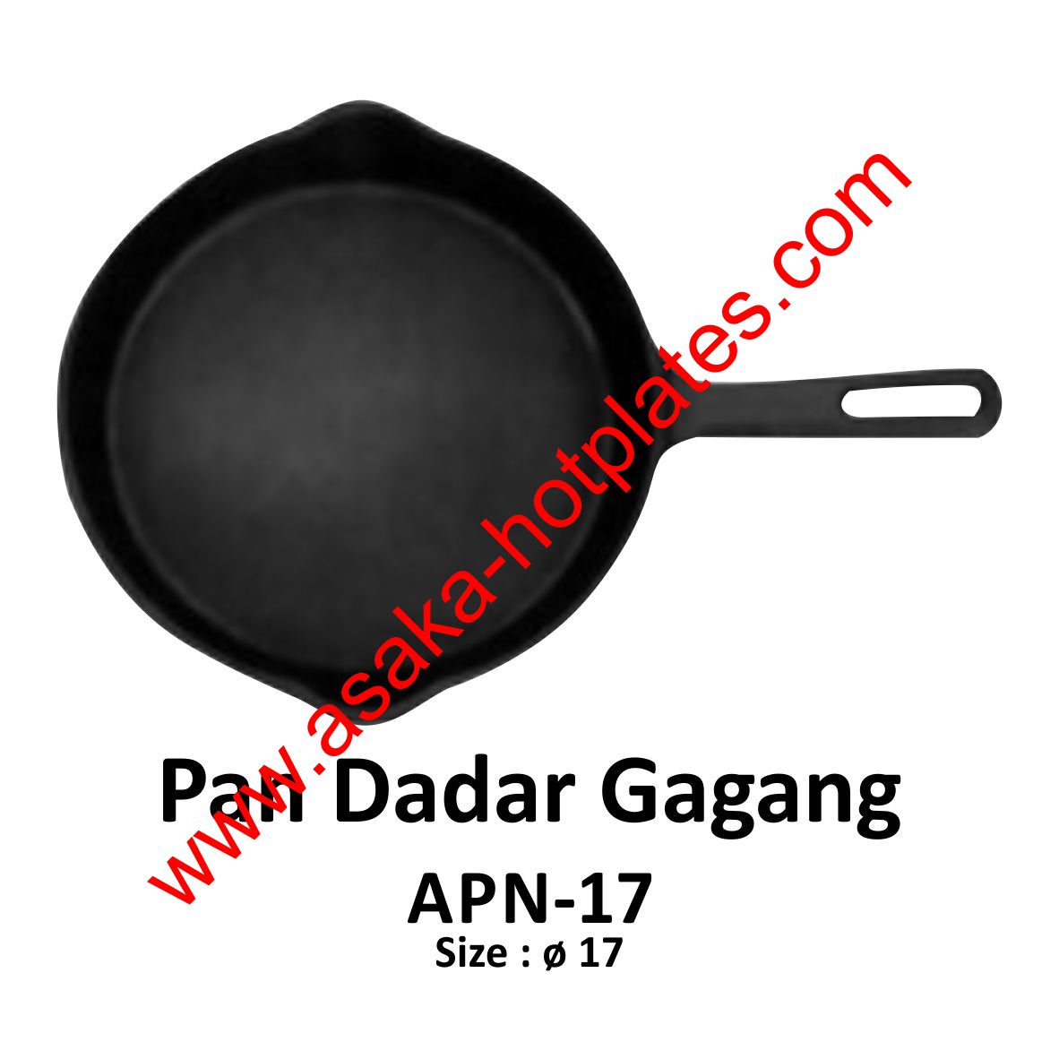 Hot plate APN 17 APN 17 Pan Dadar Gagang Supplier dan