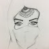 Sketches Hijab Drawing Easy
