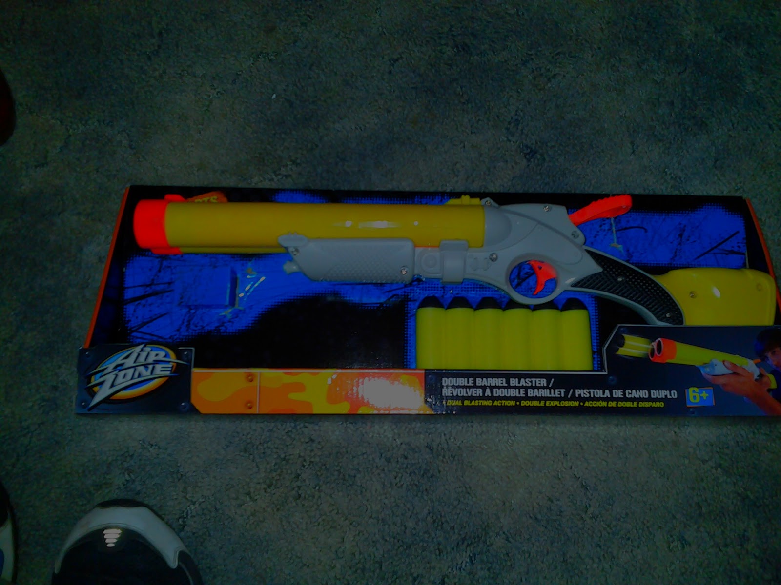 Anonym nægte Humoristisk Buffdaddy Nerf: Air Zone Double Barrel Blaster Review