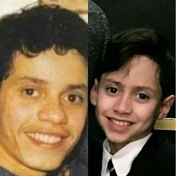 La foto que prueba que el hijo de Jennifer López es el clon de Marc Anthony