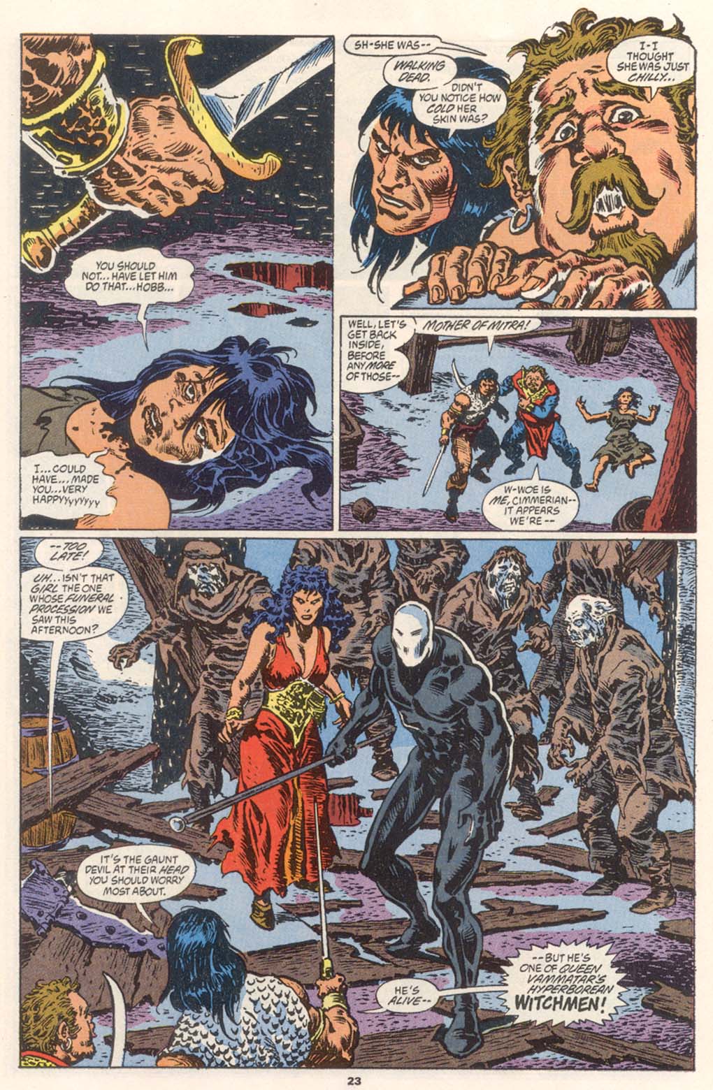 Read online Conan the Barbarian (1970) comic -  Issue #252 - 18