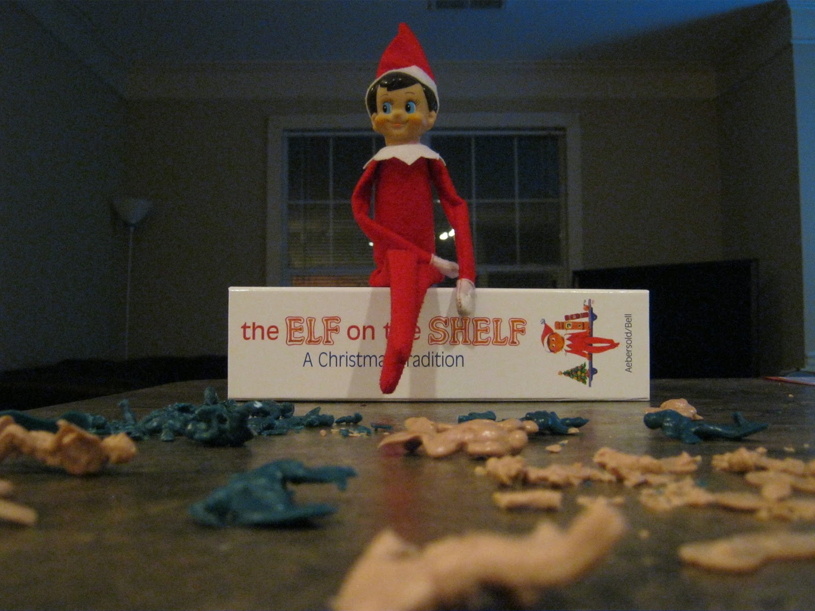 The Elf on the Shelf is trying to kill me!!!