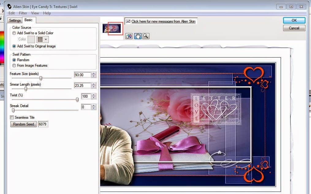 PSP Design: Love letter - New tutorial