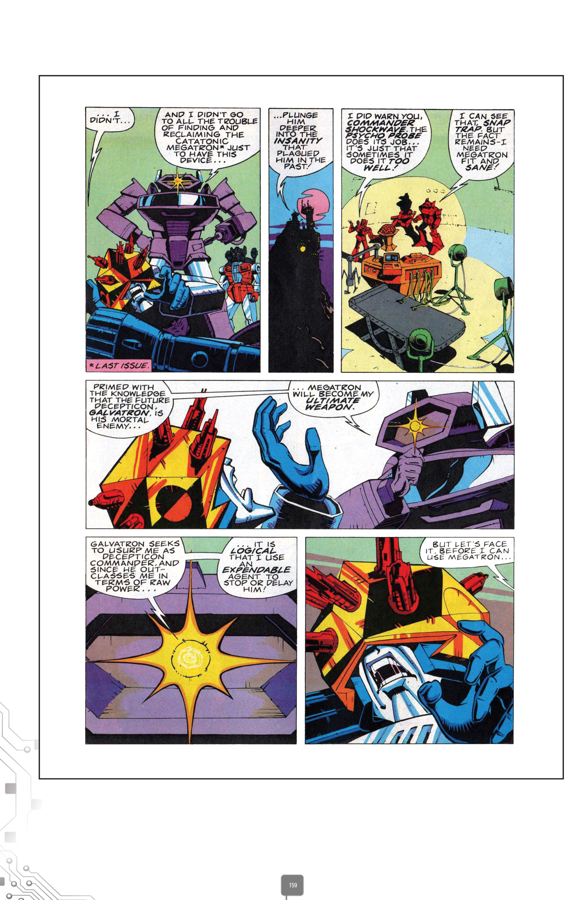 Read online The Transformers Classics UK comic - Issue # TPB 5 - 159