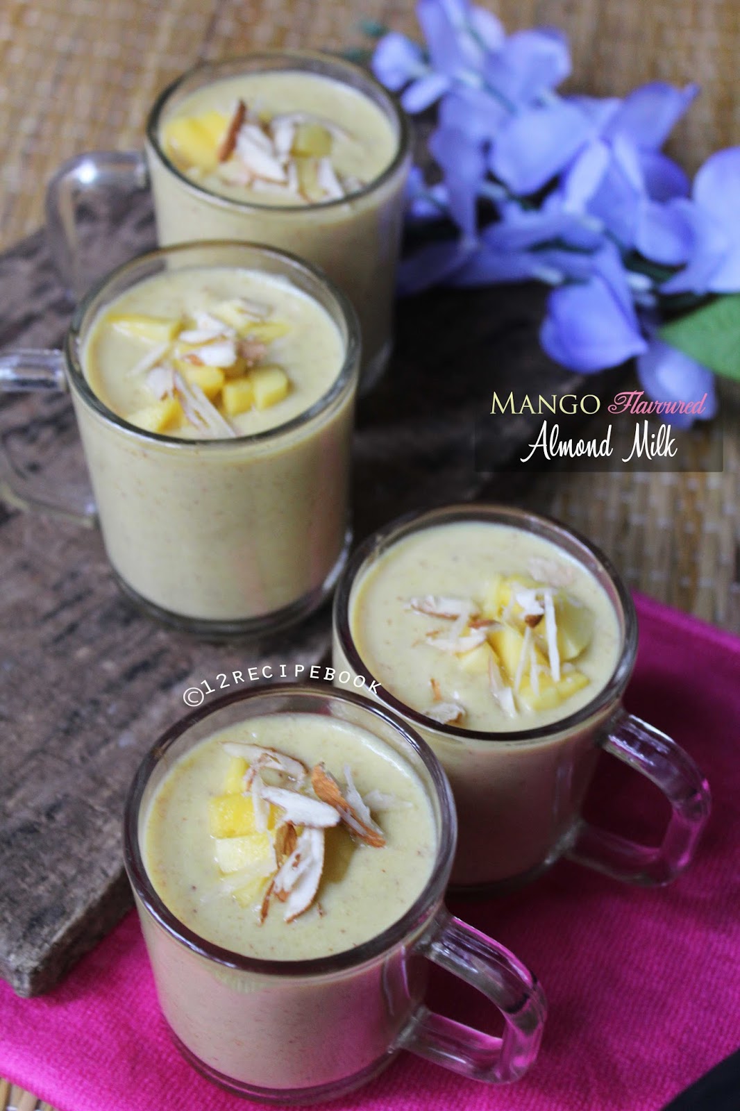 Mango Flavored Almond Milk Recipe Book