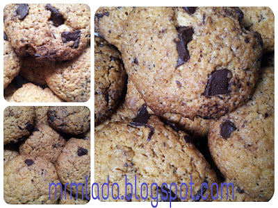 cookies con pepitas de chocolate